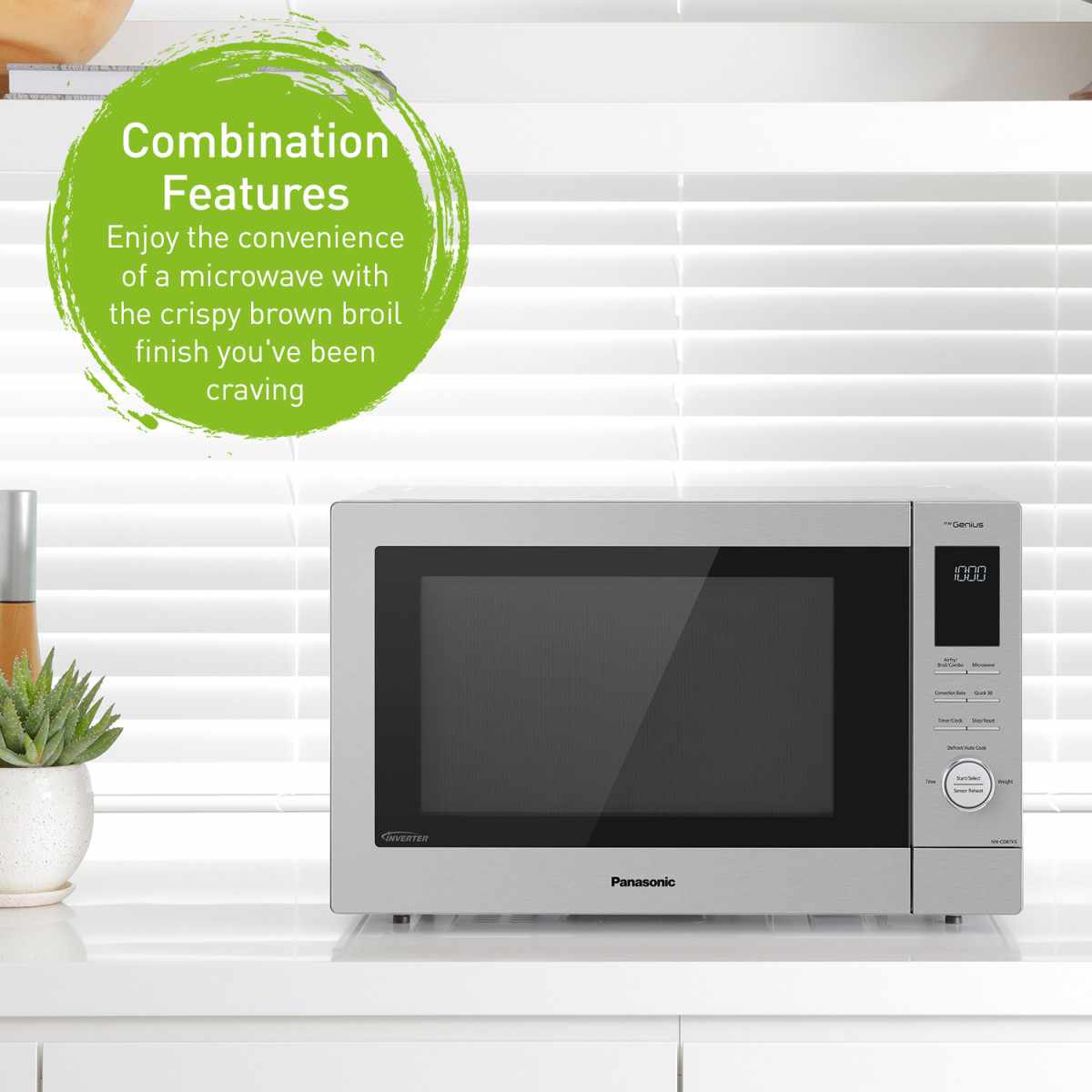 Panasonic 4-in-1 Air Fry Combination Microwave Oven | Tepperman's